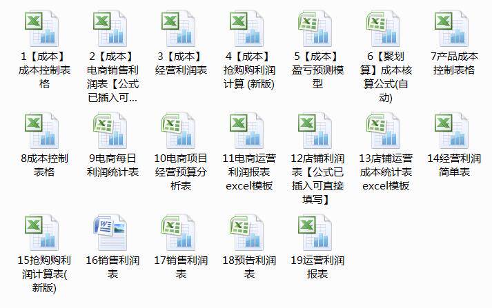 图片[31]-610套电商常用表格大全-电商运营管理数据分析年度报表Excel表格【电商热销993】-暗冰资源网