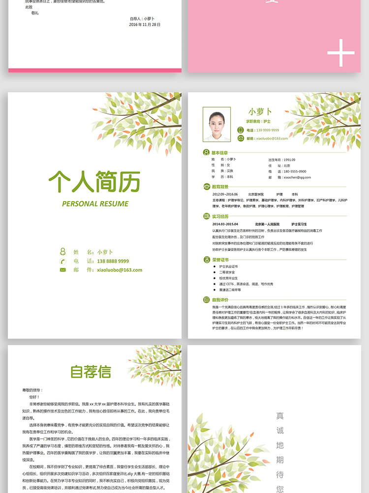 图片[61]-188套护士简历模板-医学影像药学临床医生护理专业医护求职面试简历【电商热销】-暗冰资源网
