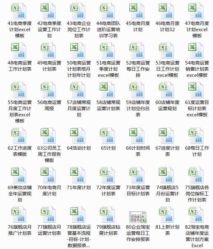 图片[22]-610套电商常用表格大全-电商运营管理数据分析年度报表Excel表格【电商热销993】-暗冰资源网