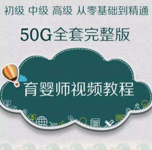 育婴师全套视频教程-初中高级月嫂保姆育儿学习课程新生婴幼儿护理【电商热销624】-北极星资源库