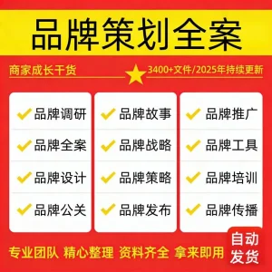 2025精选品牌战略策略公关传播提案运营定位文案PPT策划方案模板-北极星资源库