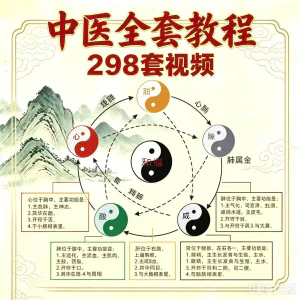 自学中医基础理论视频课教材全套学习资料素材电子版全套教学讲解-北极星资源库