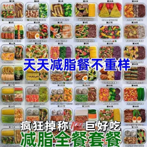 减肥食谱电子版课程 减脂餐一日三餐指导科学健康瘦身配餐计划-北极星资源库