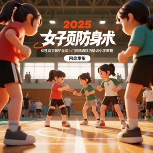 2025女子防身术视频女性自卫保护全套入门到精通技巧培训小学教程-北极星资源库