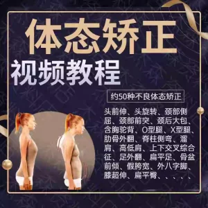 体态矫正运动评估视频教学课程健身身材管理纠正锻炼恢复教程-北极星资源库