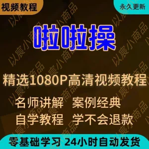 啦啦操视频教程新手学习小白自学零基础入门精通教学培训课程全集-北极星资源库