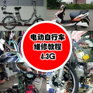 学电动车维修技术电动自行车维修技术电瓶修复技巧视频教程教学-北极星资源库