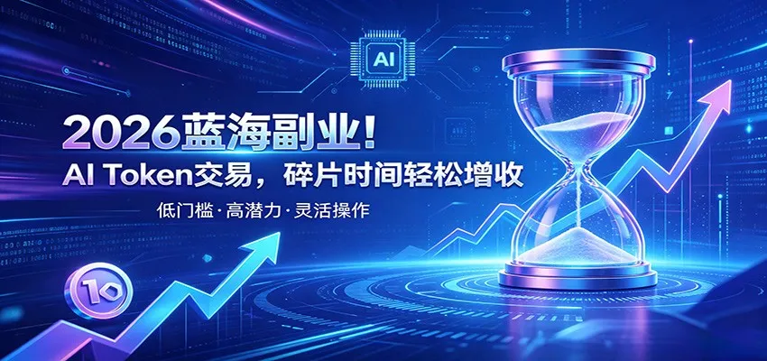 AI Token算力赛道!普通人可入局的数字副业,零门槛快速起步-北极星资源库