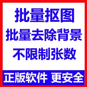 批量抠图工具 全自动去除图片背景软件 本地运行 不限制张数-北极星资源库