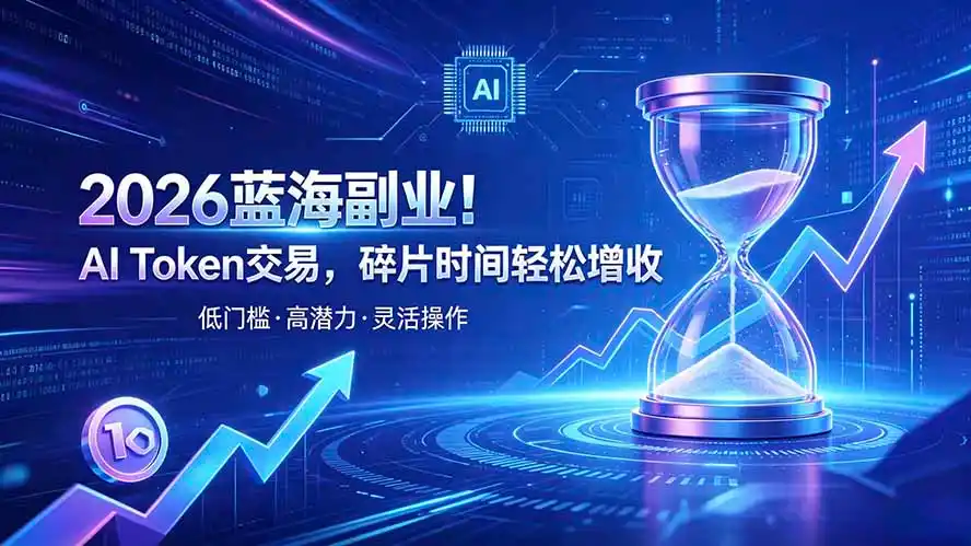 AI Token算力赛道！普通人可入局的数字副业-北极星资源库