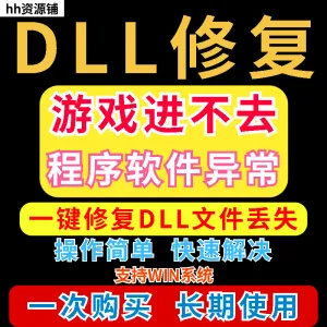 dll丢失修复工具程序异常文件丢失等问题快速修复崩溃电脑版软件-北极星资源库