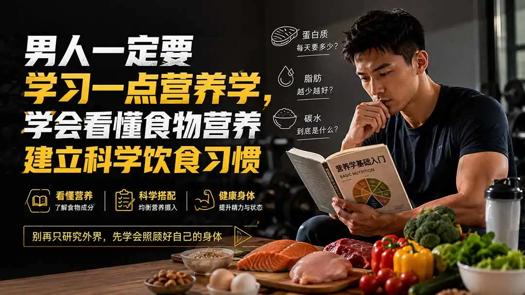 付费文章：男人一定要学习一点营养学，学会看懂食物营养建立科学饮食习惯-北极星资源库