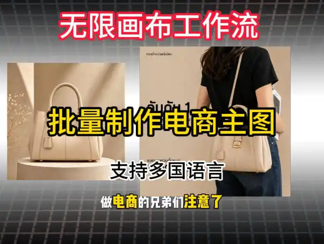批量复刻电商爆款主图工作流搭建教学，批量下载，支持多国语言，不管是国内电商还是跨境店群都能用-北极星资源库
