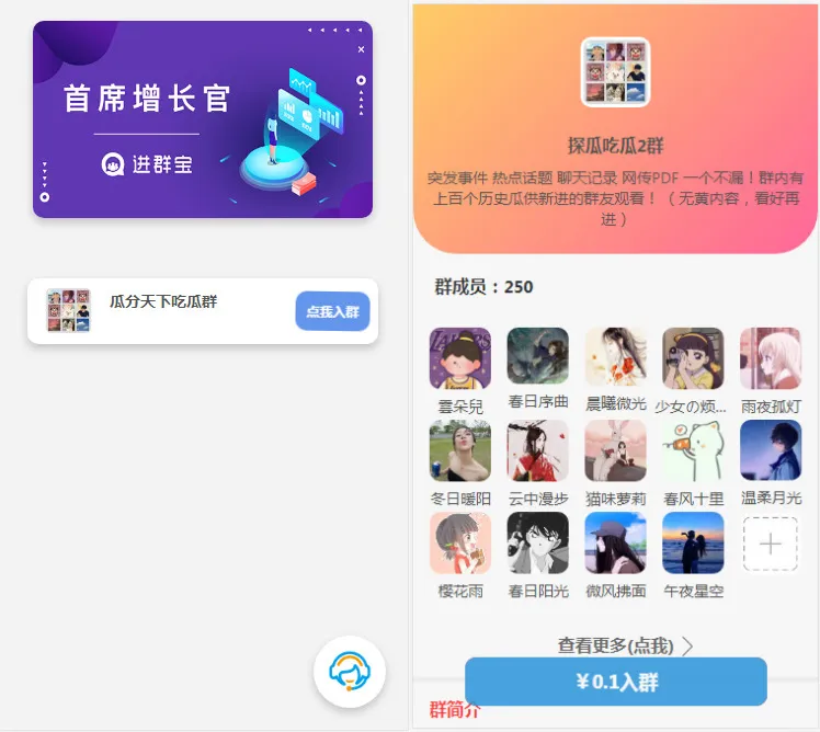WordPress开发进群V2主题源码，多种引流方法，引私域二次变现-北极星资源库