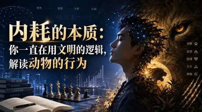 付费文章：内耗的本质：你一直在用文明的逻辑，解读动物的行为-北极星资源库