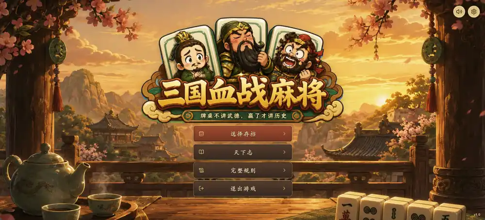 三国血战麻将/Three Kingdoms: Blood Battle Mahjong-北极星资源库
