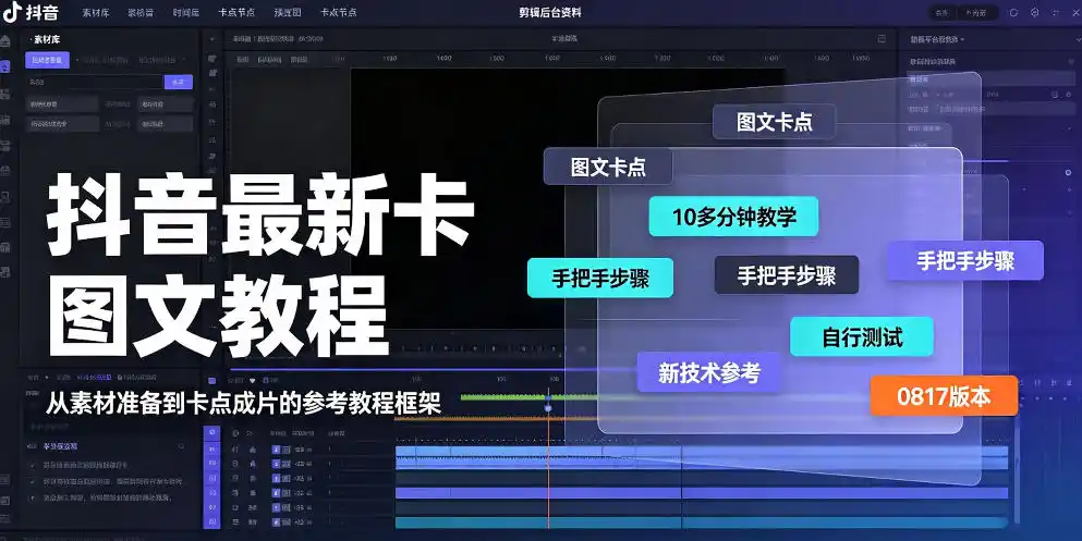 抖音最新卡图文涨粉教程，10多分钟手把手教学，有需要自测，0817新技术-北极星资源库