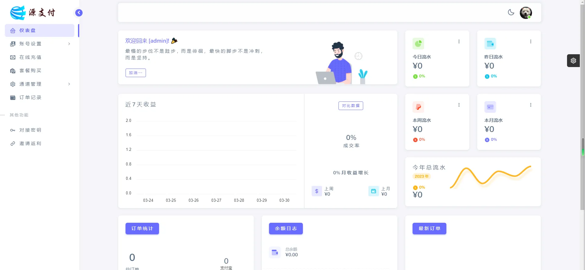 【免费授权】源支付2.9.9正版授权_ 打造更专业的免签支付系统-北极星资源库