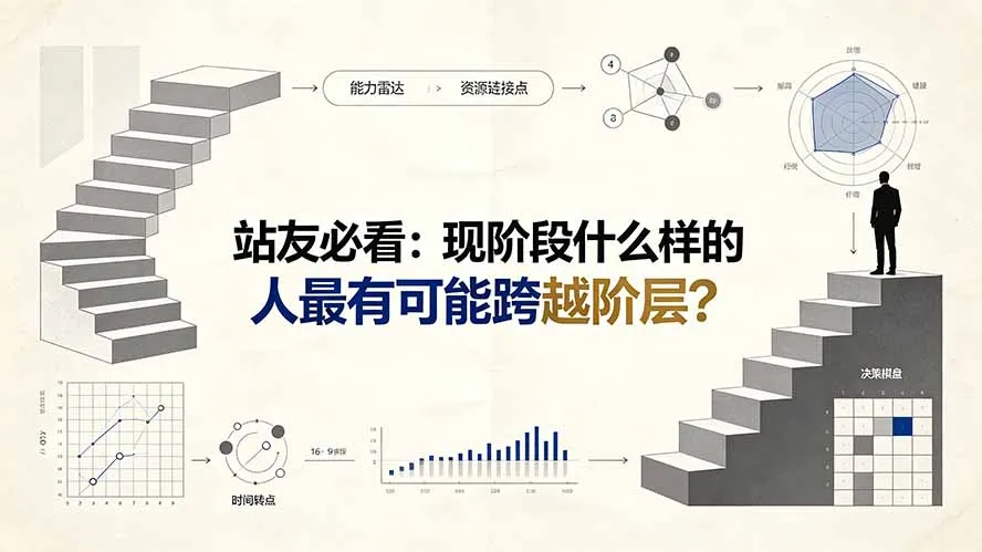 付费文章：站友必看：现阶段什么样的人最有可能跨越阶层?-北极星资源库