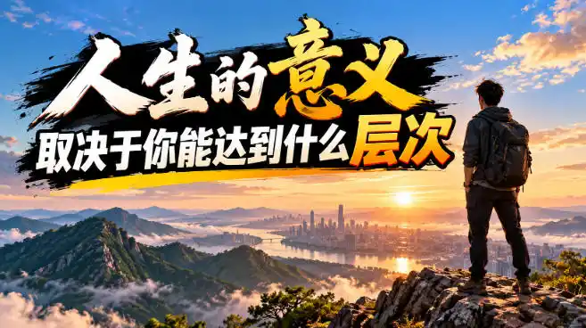 某公众号付费文章：人生的意义，取决于你能达到什么层次-北极星资源库