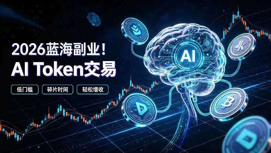 2026全新风口副业｜AI智能Token交易，空闲时间轻松 賺 收益，无需全天盯盘【揭秘】-北极星资源库