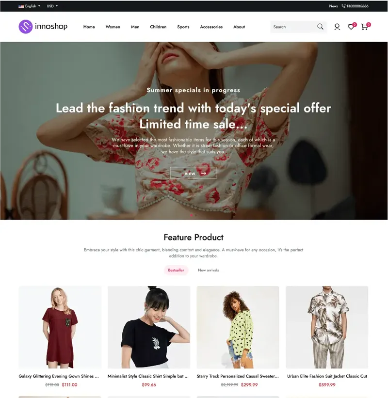 InnoShop(PHP开源免费跨境电商系统)-北极星资源库