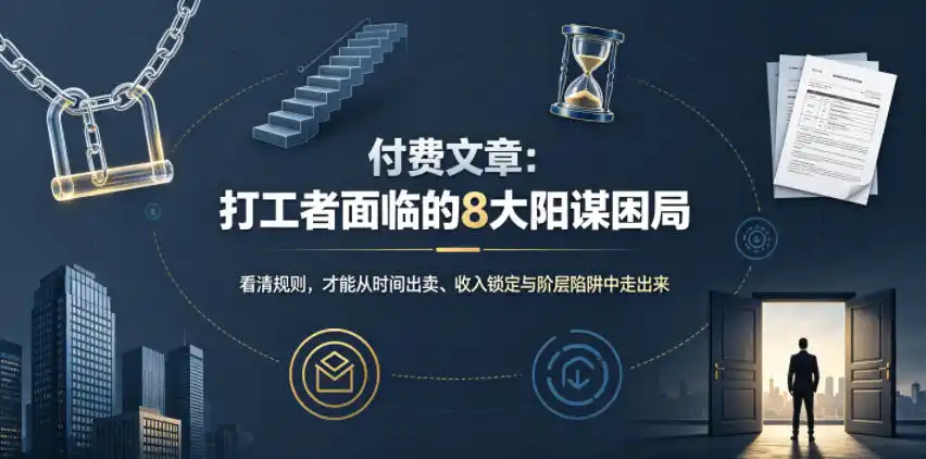 付费文章：打工者面临的8大阳谋困局-北极星资源库