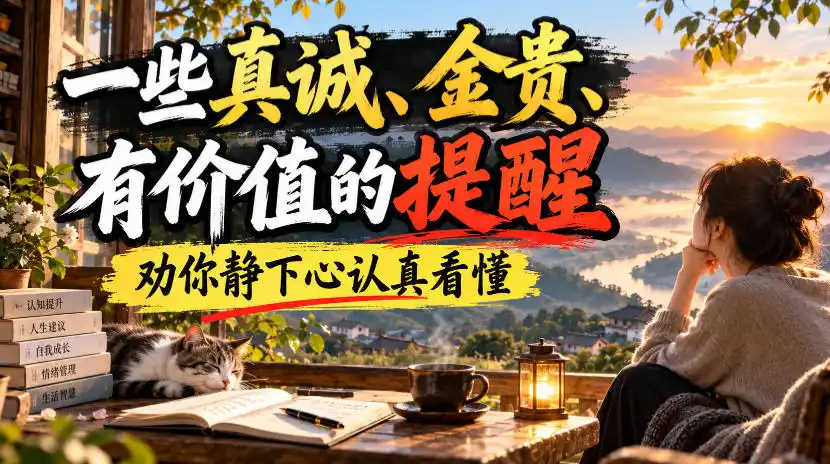 付费文章：一些真诚、金贵、有价值的提醒，劝你静下心认真看懂-北极星资源库