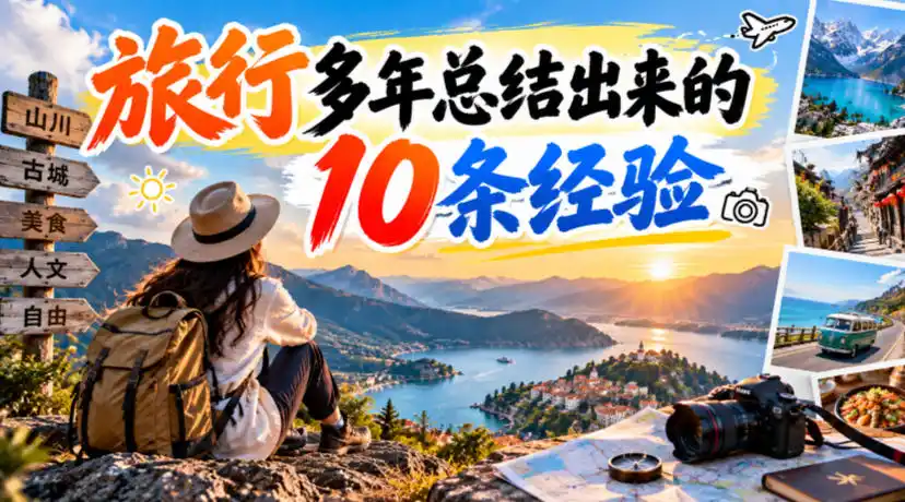 付费文章：旅行多年总结出来的10条经验-北极星资源库