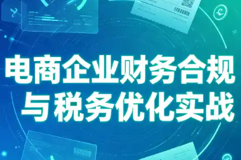 电商企业财务合规与税务优化实战-北极星资源库