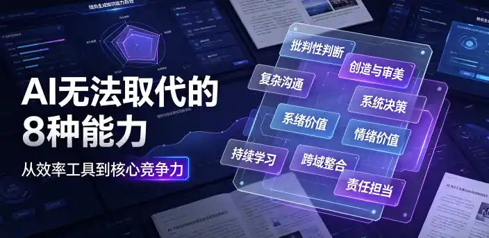 付费文章：AI无法取代的8种能力-北极星资源库