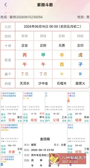 甲子排盘v1.3.0 高级版-北极星资源库
