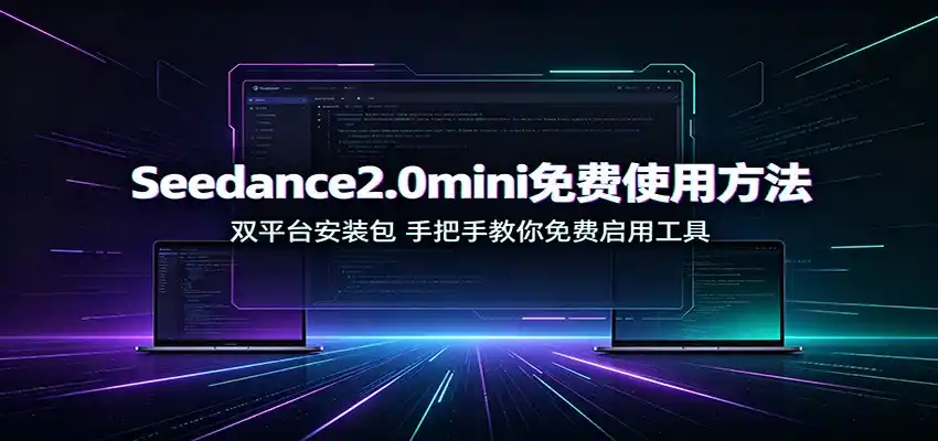 Seedance2.0mini免费使用方法：双平台安装包，手把手教你免费启用工具-北极星资源库